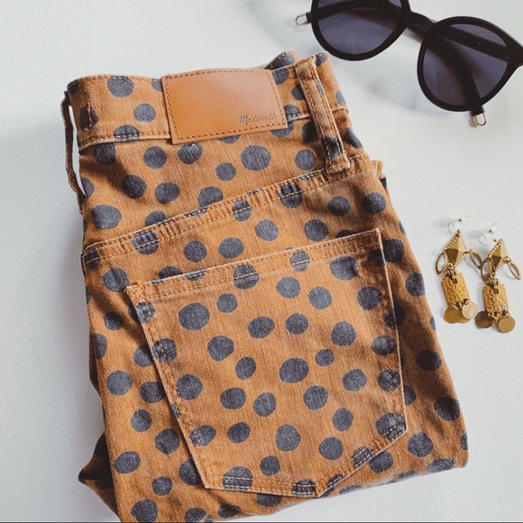 Madewell Denim - NWT Madewell High Rise Printed Skinny Jeans